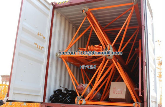 Cytat zewnętrznego żurawia wieżowca wspinaczkowego QTZ80 8t Max.Load For High Building