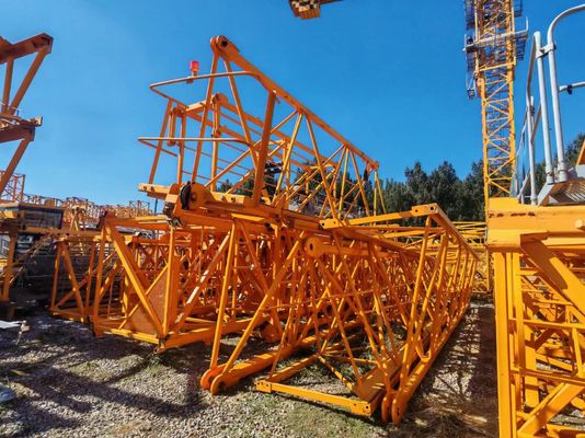 Zoomlion 6012 używany żuraw 8 ton maksymalnego obciążenia i 2,8 m całego mastu dla projektów budowlanych