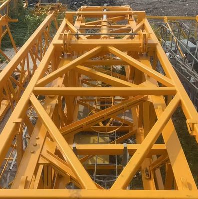 QTZ250 7020 używany żuraw wieżowy z 10t maksymalnym obciążeniem 70m