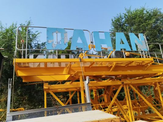 Mały 5 tony QTZ63 Odnowiony żuraw wieżowy 50 m szyba i 1,3 t ładunek końcowy Model 5013