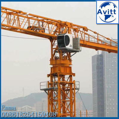12tony QTZ250 PT7025 Topless Tower Crane 70 metrów Horizontal Boom 50m Freeheight