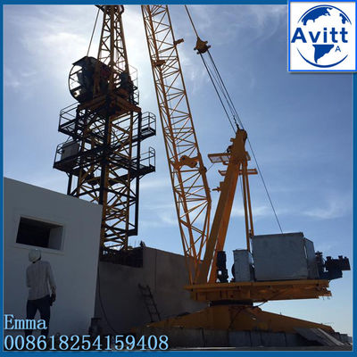 Nowy projekt Derrick Crane QD2025 Model 20mts Jib Top Slewing Typ