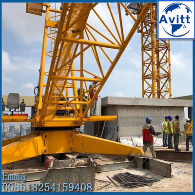 8000KG QD80-1840 Derrick Jib Crane Inverter Control Luffing Mechanism W Indiach