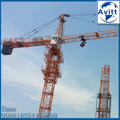 QTZ63 TC5013 Topkit Tower Crane 5t Max Load 50 Mts Praca dla 40m wysokości budynku