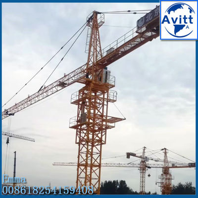 TC5013 Model 50m Boom Mały żuraw wieżowy typu stałego i zewnętrznego samoklimatu
