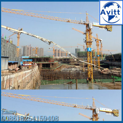 10t TC5525 Topkit Tower Crane 182ft Boom 55 metrów